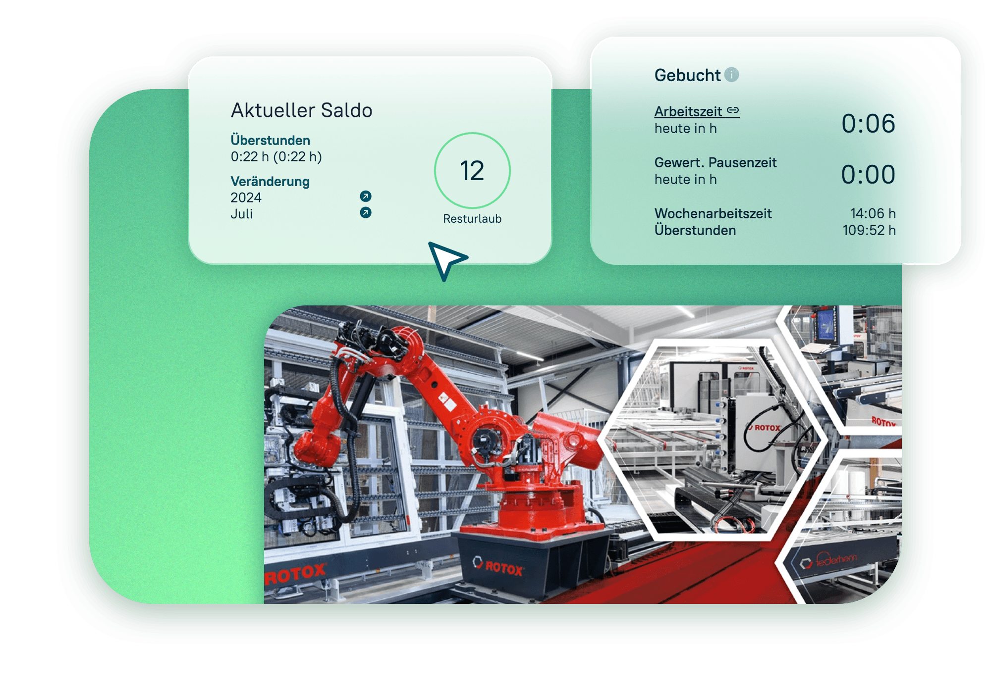 Robot Maschine der Firma Rotox.